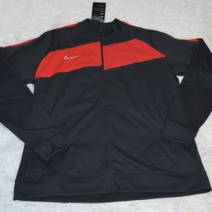 Nike Academy Pro Soccer Track Jacket BV6932 062 Red Gray NWT